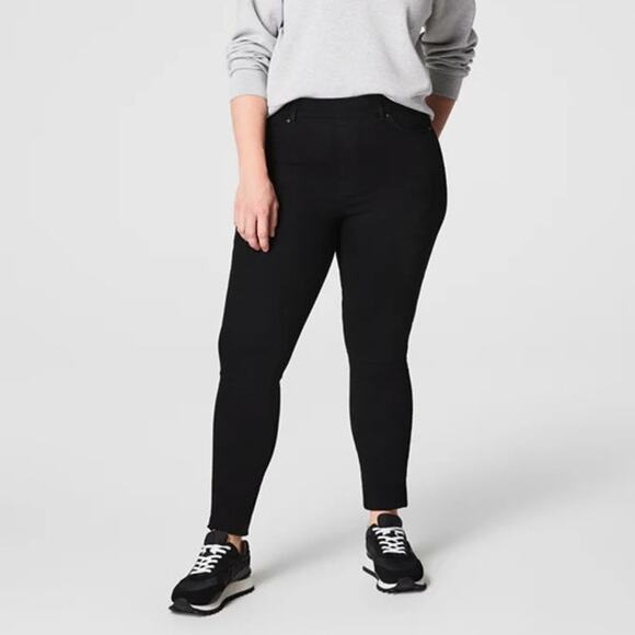 SPANXshape™ Original EveryWear Ankle Skinny Jeans Black XL NWT - Picture 1 of 11